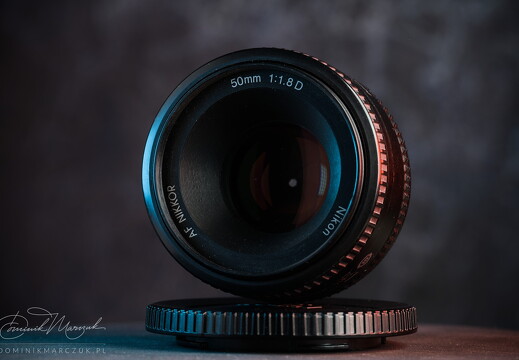 AF Nikkor 50 mm 1:1.8 D Front